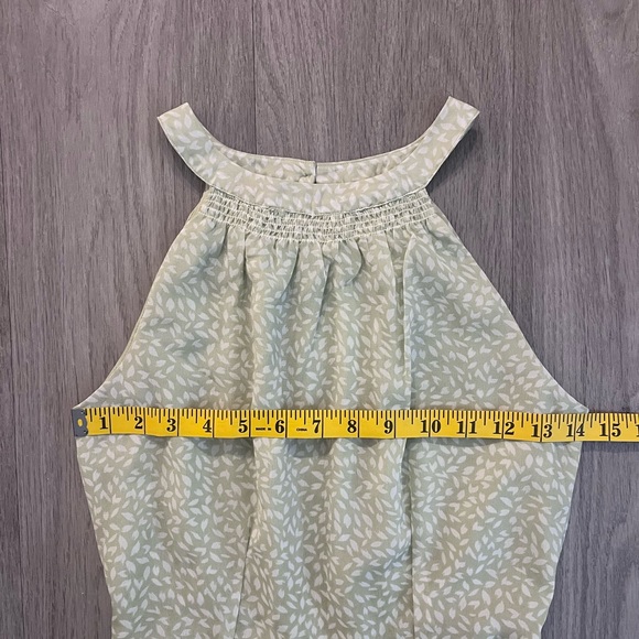 Japna Light Green and White Dress Size Small NWT - Picture 4 of 4